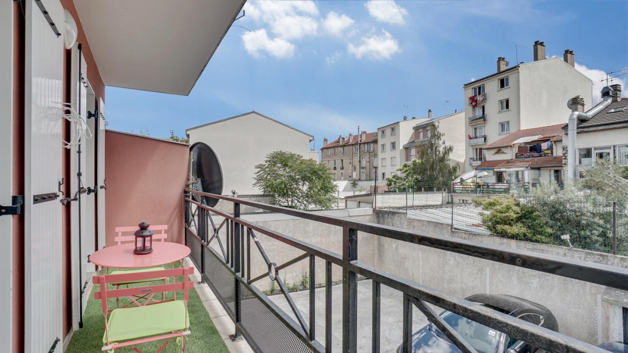 Chic Apart With Parking Near Paris 奥贝维利埃 外观 照片